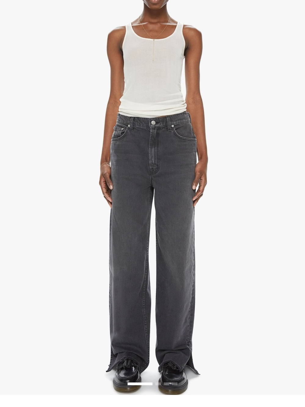 Mother Denim SNACKS! The Fun Dip Puddle Slice Fray Mouthwatering Pant 0 25 Jeans